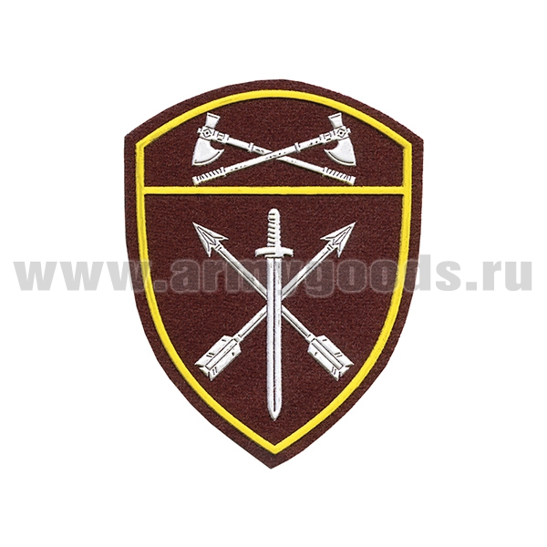 Шеврон пласт Росгвардия Приволжский ВО (В/ч оперативного назначения)