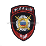 Шеврон вышит. Полиция МВД Охрана общественного порядка ст/обр