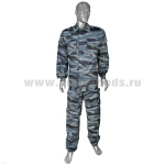 Костюм лет. АНА Ночь 91 М (на пуг) камыш серый р-ры с 62