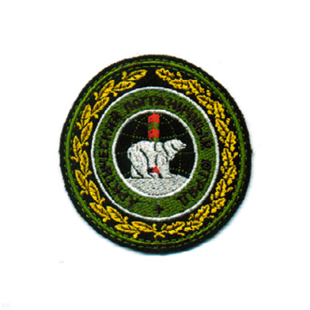 Шеврон вышит. Арктический ПО (черн.)