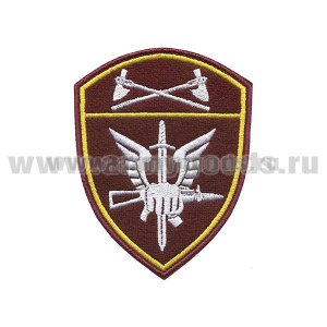 Шеврон вышит. Росгвардия Приволжский ВО (Спецназ, ОМОН, СОБР)