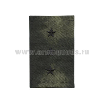 Ф/пог. Росгвардия СОБР (расцв. "Мох-3" (A-TACS FG)) вышит. черн. (ст. прапорщик)
