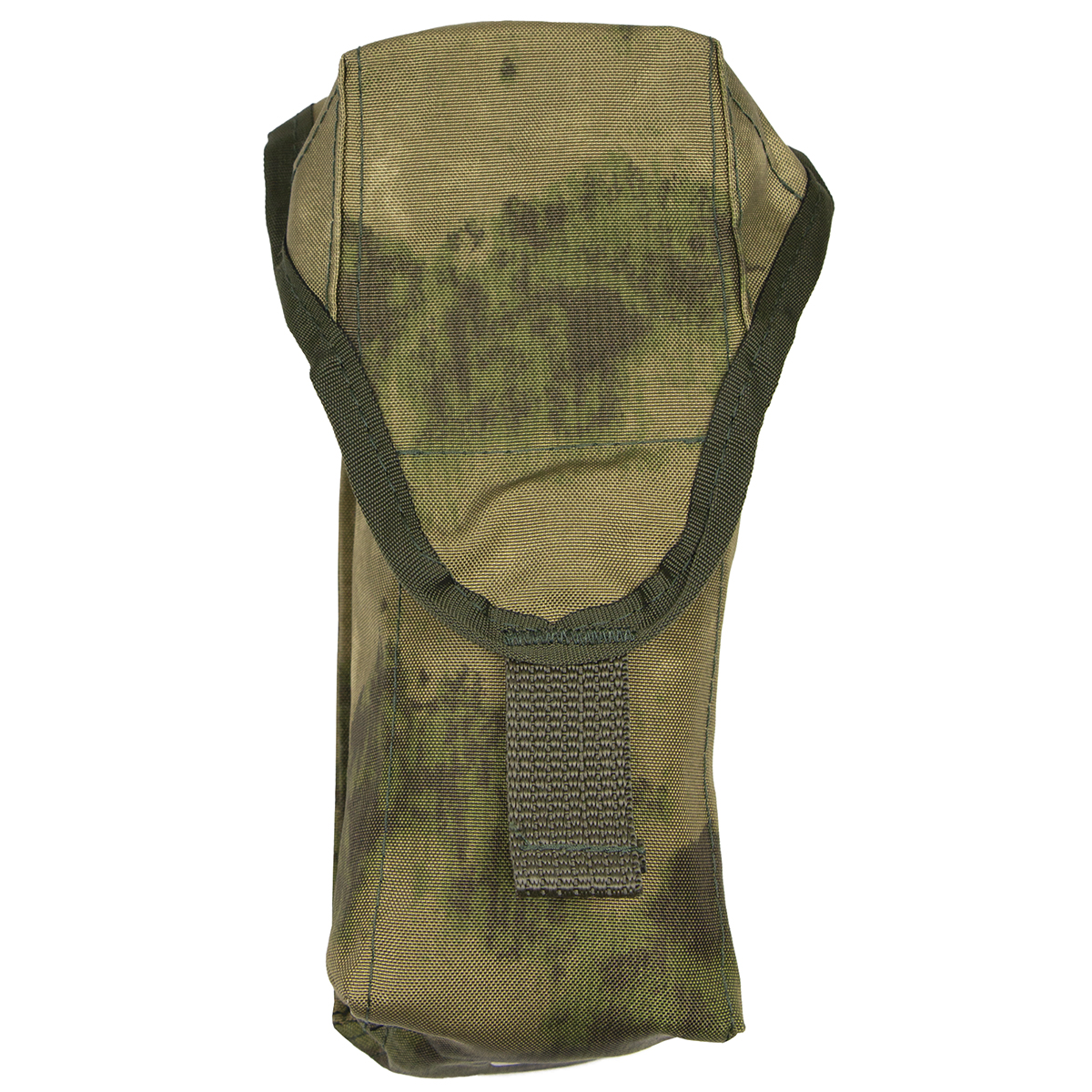 Подсумок для 2 магазинов АК ("мох" (A-TACS FG)) (с системой крепления "MOLLE")