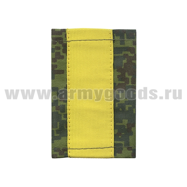 Ф/пог. "русская цифра" с нашит. текстильным галуном желтым (старшина)