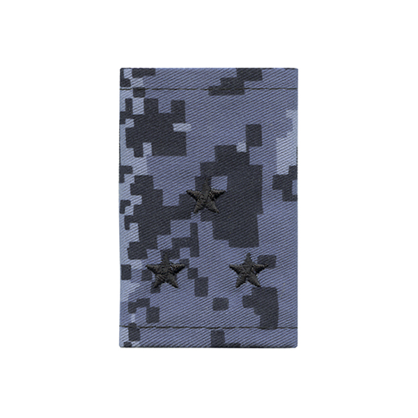 Ф/пог. Росгвардия ВОХР (расцв. "точка") вышит. черн. (ст. лейтенант)