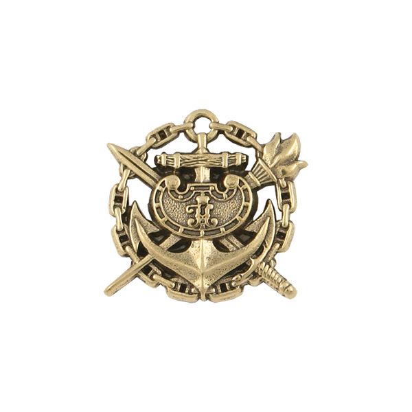 Значок мет. Эмблема ВМА им. Н.Г. Кузнецова (мал., на пимсе)