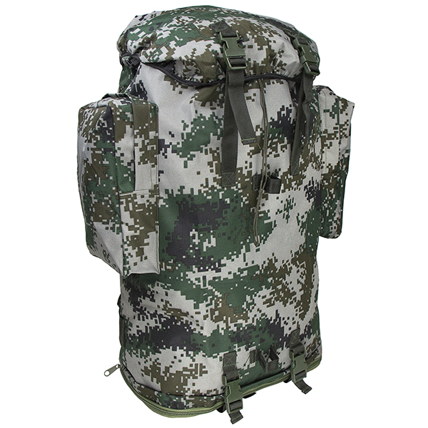 Рюкзак тактический большой (75 л, ширина - 39 см, глубина - 25 см, высота - 80 см) кмф (плотность ткани 1000 DEN) №5