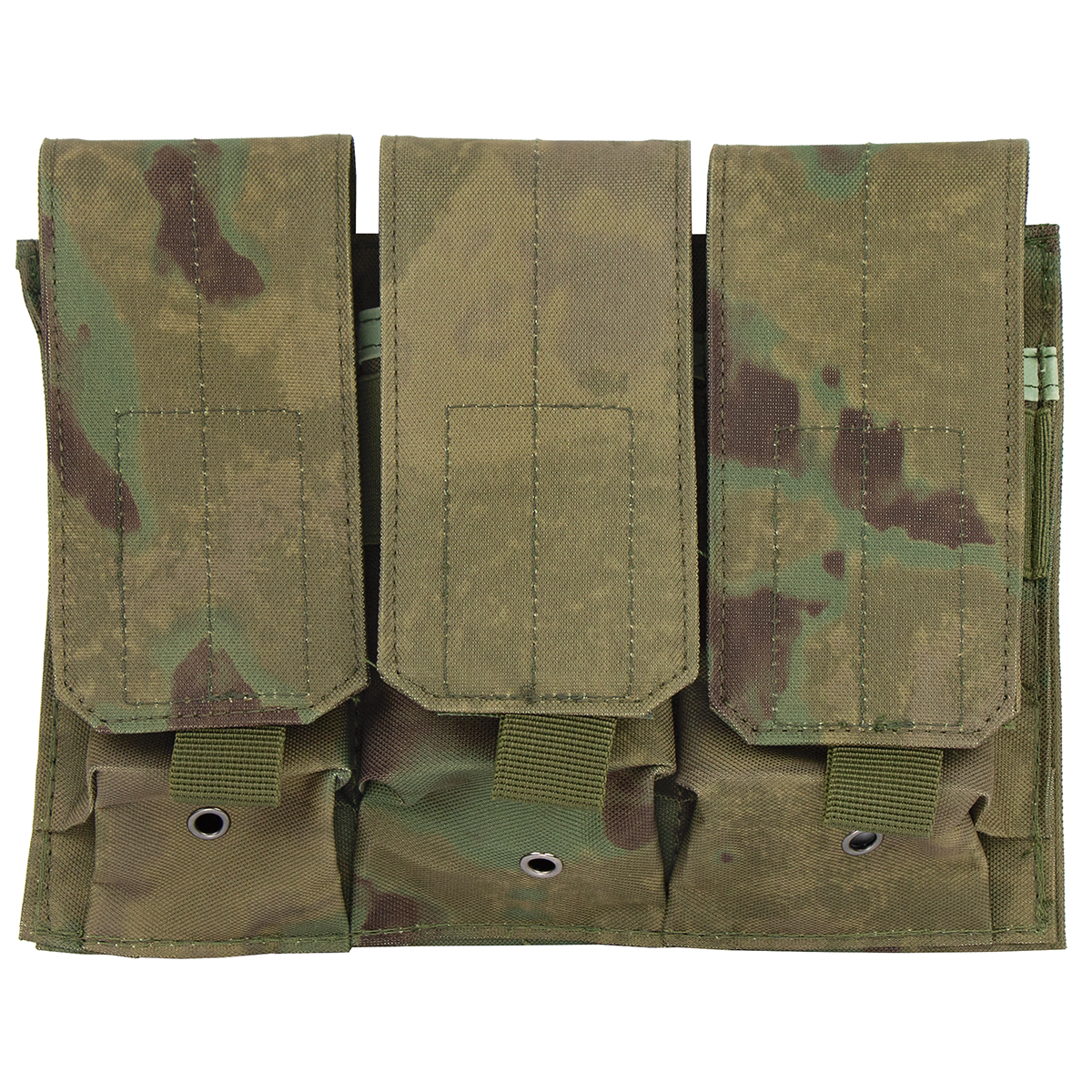 Подсумок для 3 магазинов АК ("мох" (A-TACS FG)) (с системой крепления "MOLLE")