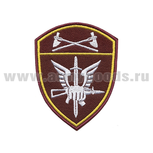 Шеврон вышит. Росгвардия Приволжский ВО (Спецназ, ОМОН, СОБР)