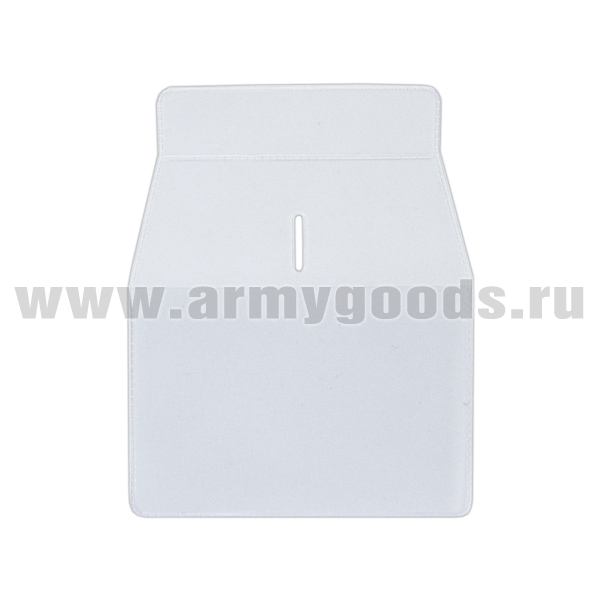 Бейдж прозрачный для работников Полиции (под пуговицу - для летней формы одежды)