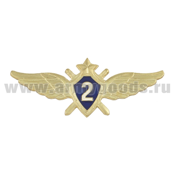 Значок мет. Классность ВВС нов/обр 2 класс