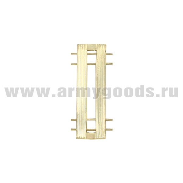 Лычка мет. ФССП зол. (двойная)