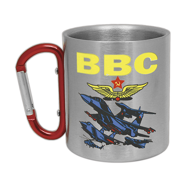 Кружка с ручкой-карабином ВВС (истребители)