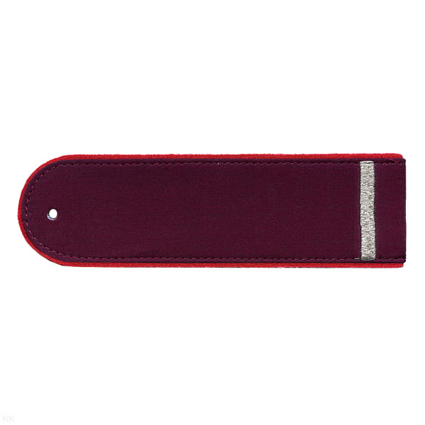 Погоны Роспотребнадзор вышитые (длина 14 см) с 1 лычкой