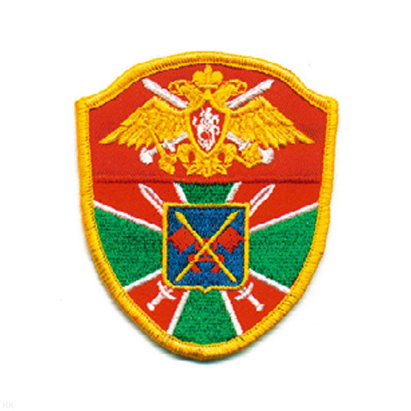 Шеврон вышит. ПО г. Сортавала (щит с симв.)