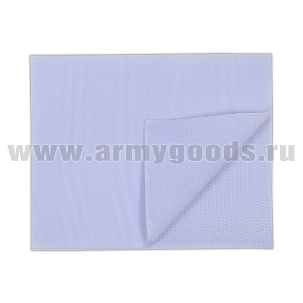 Контактная лента (липучка) для шеврона (голубая)