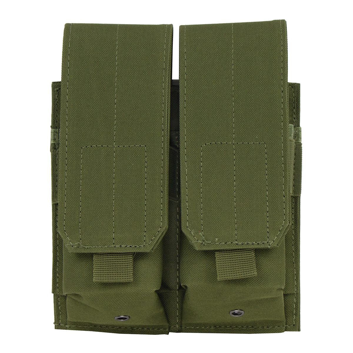 Подсумок для 2 магазинов АК (оливковый) (с системой крепления "MOLLE") Китай