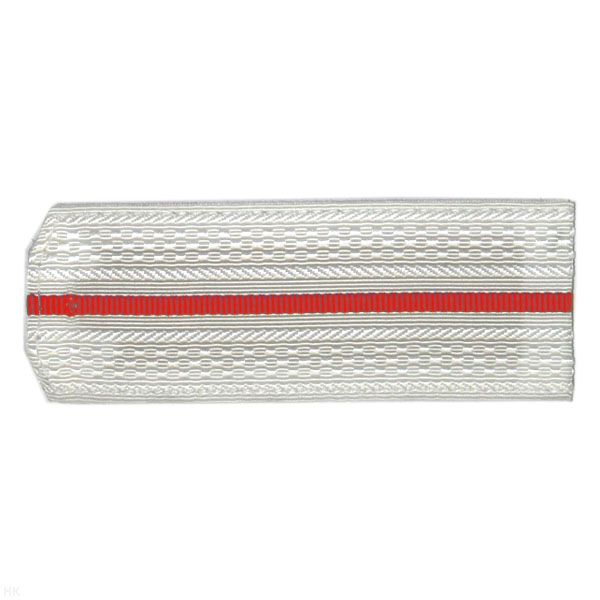 Погоны бел. 1 красн. пр. (на пластике)