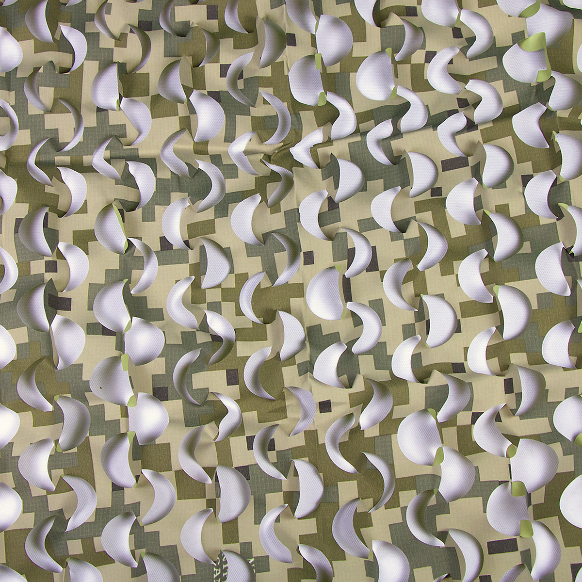 Сеть маскировочная серии "Пейзаж" 2,2х3 м (100% полиэфир с полиуретановым покрытием) "Камыш 3D"