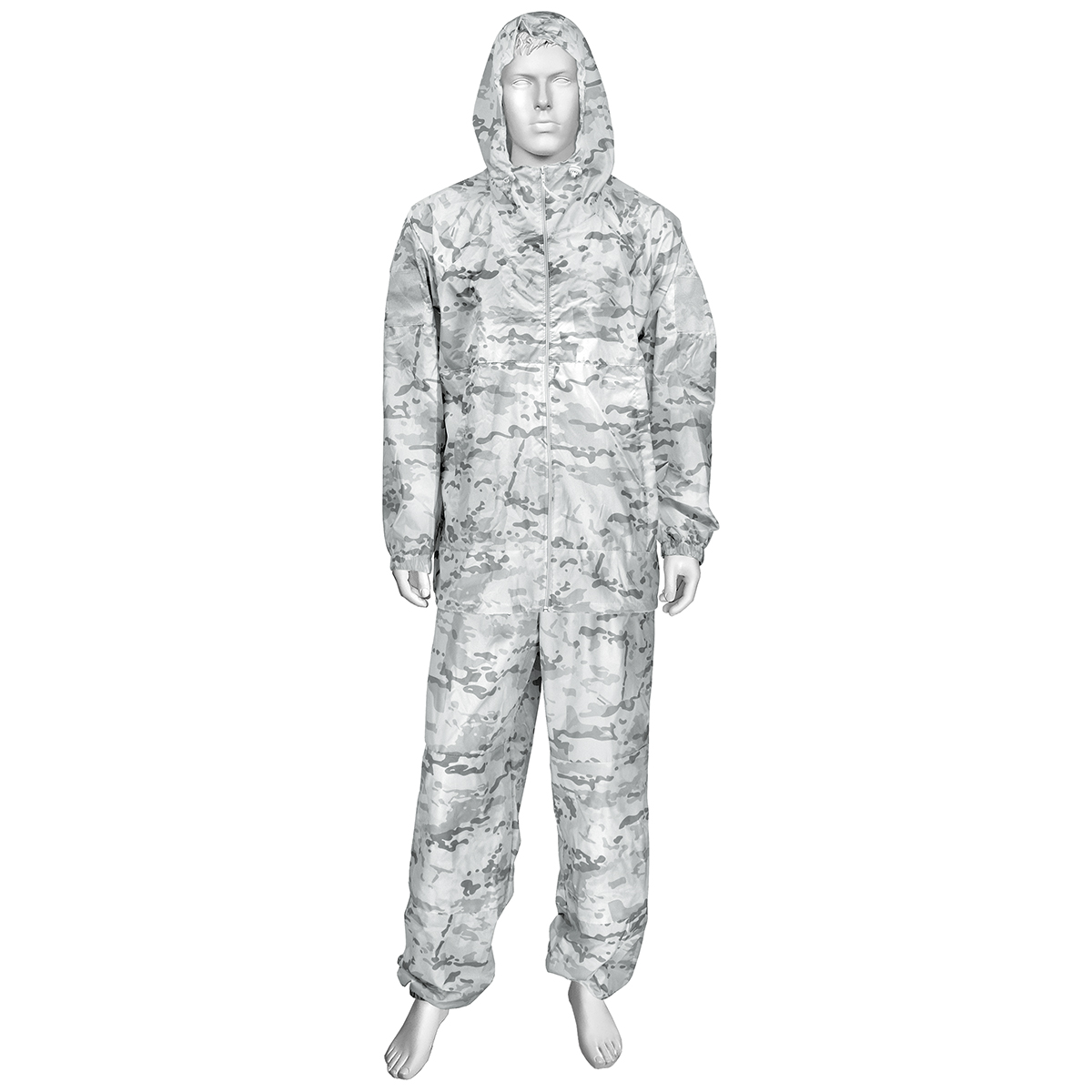 Маскхалат "белый мультикам" 