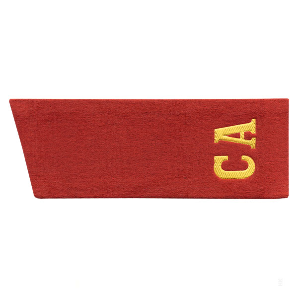 Погоны СА красное сукно (со скосом)