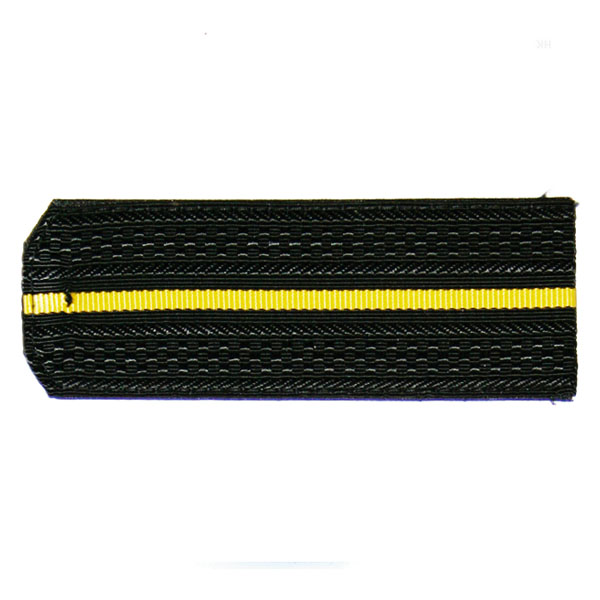 Погоны черн. 1 желт. пр.