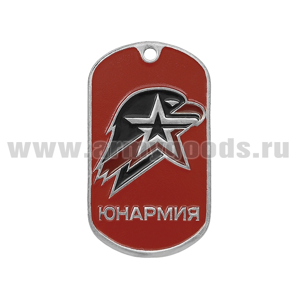 Жетон (нерж. ст., эмал.) Юнармия