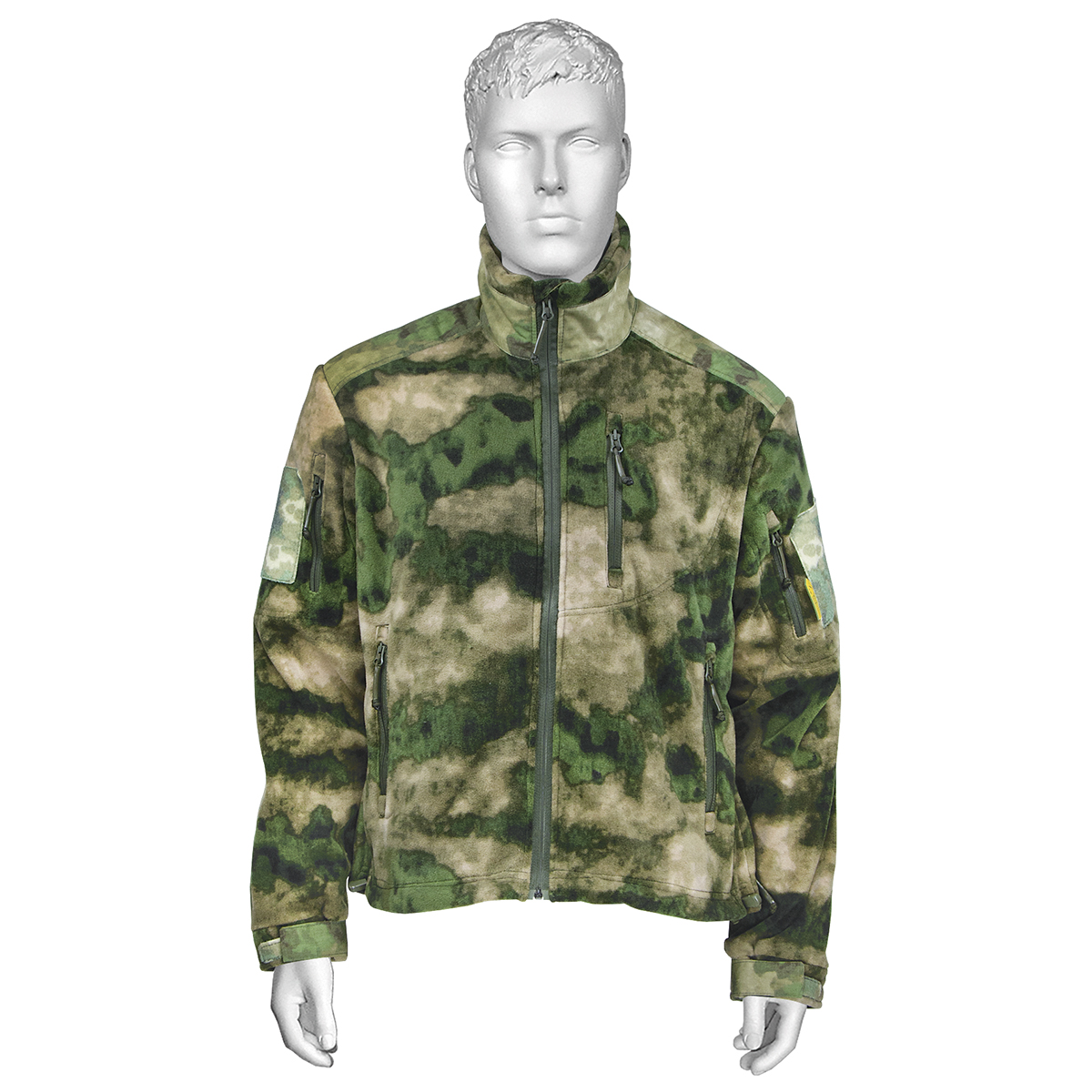 Кофта тактическая флисовая "Аргун" "мох" (A-TACS FG)
