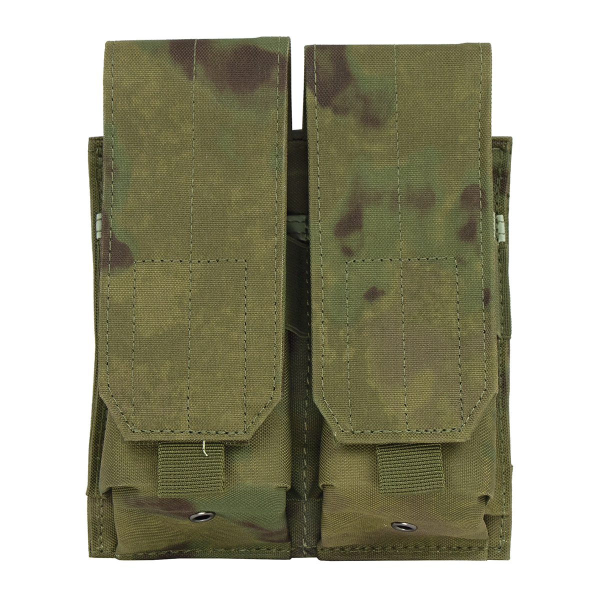 Подсумок для 2 магазинов АК ("мох" (A-TACS FG)) (с системой крепления "MOLLE") Китай