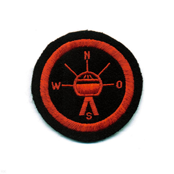 Шеврон вышит. БЧ ВМФ: штурманы