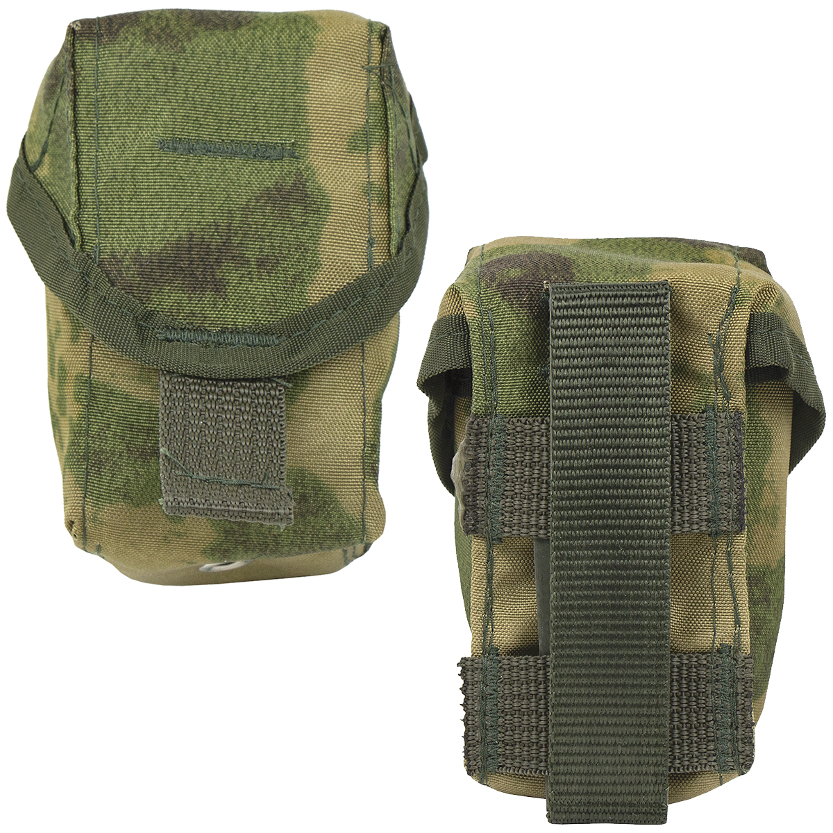 Подсумок для ручной гранаты (РГО, РГН, РГД-5, Ф-1) "мох" (A-TACS FG) (с системой крепления "MOLLE")