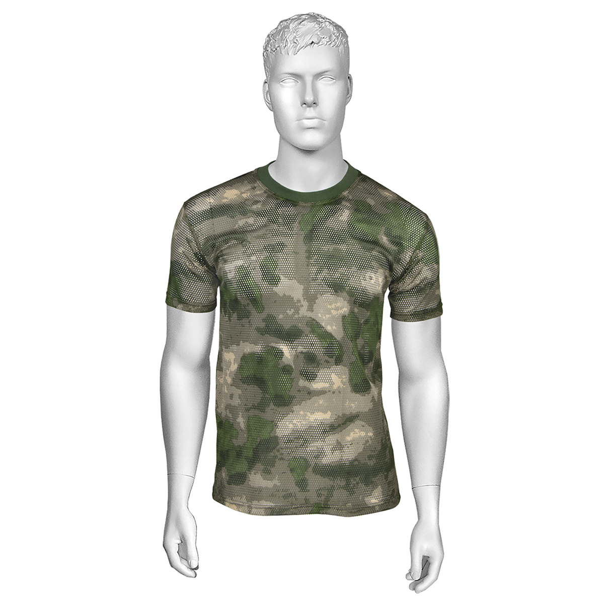 Футболка Сетка "мох"