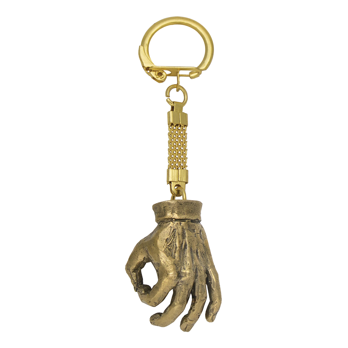 Брелок мет. Рука с условным знаком ОК 