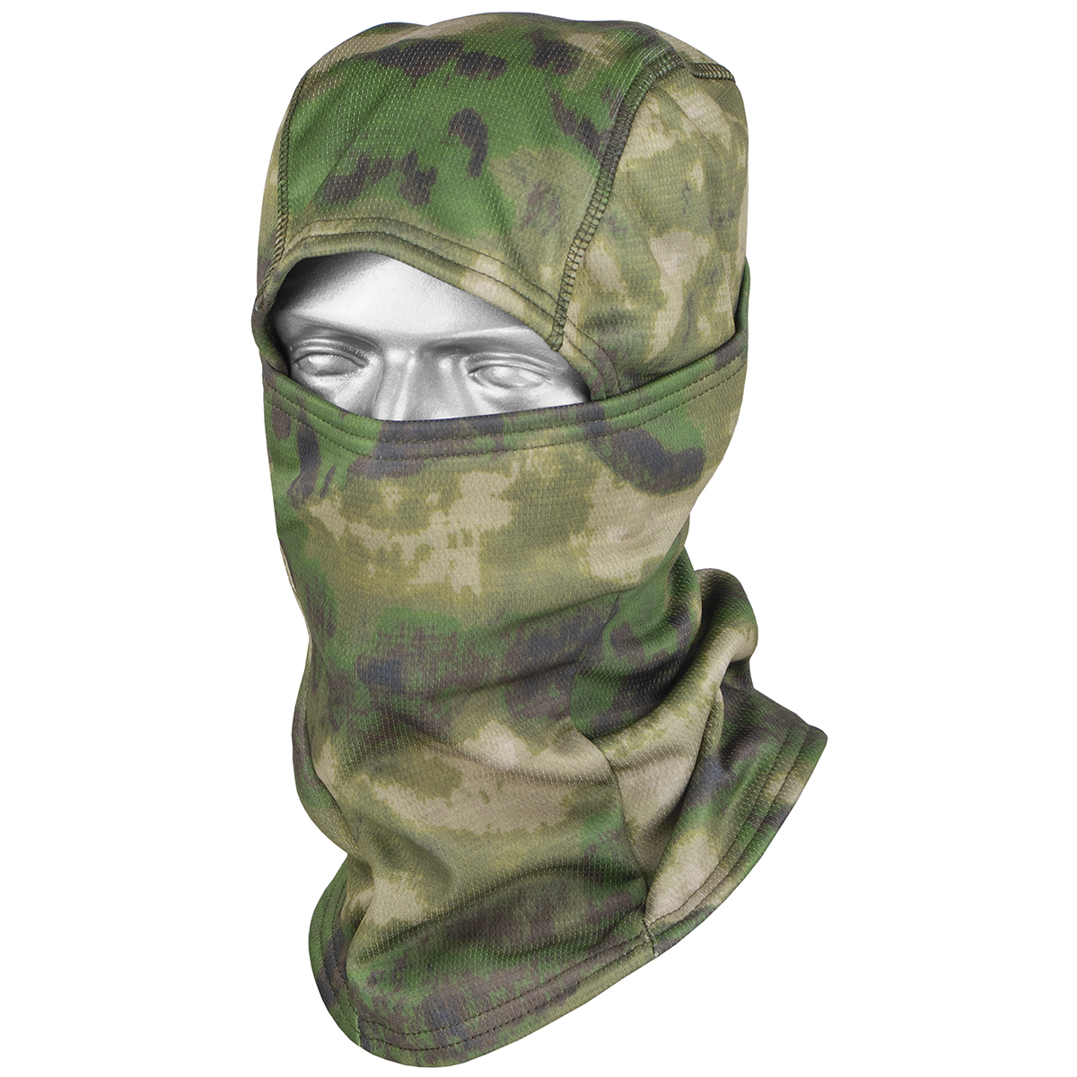 Балаклава-трансформер зимняя (односторонний флис) "мох" (A-TACS FG)