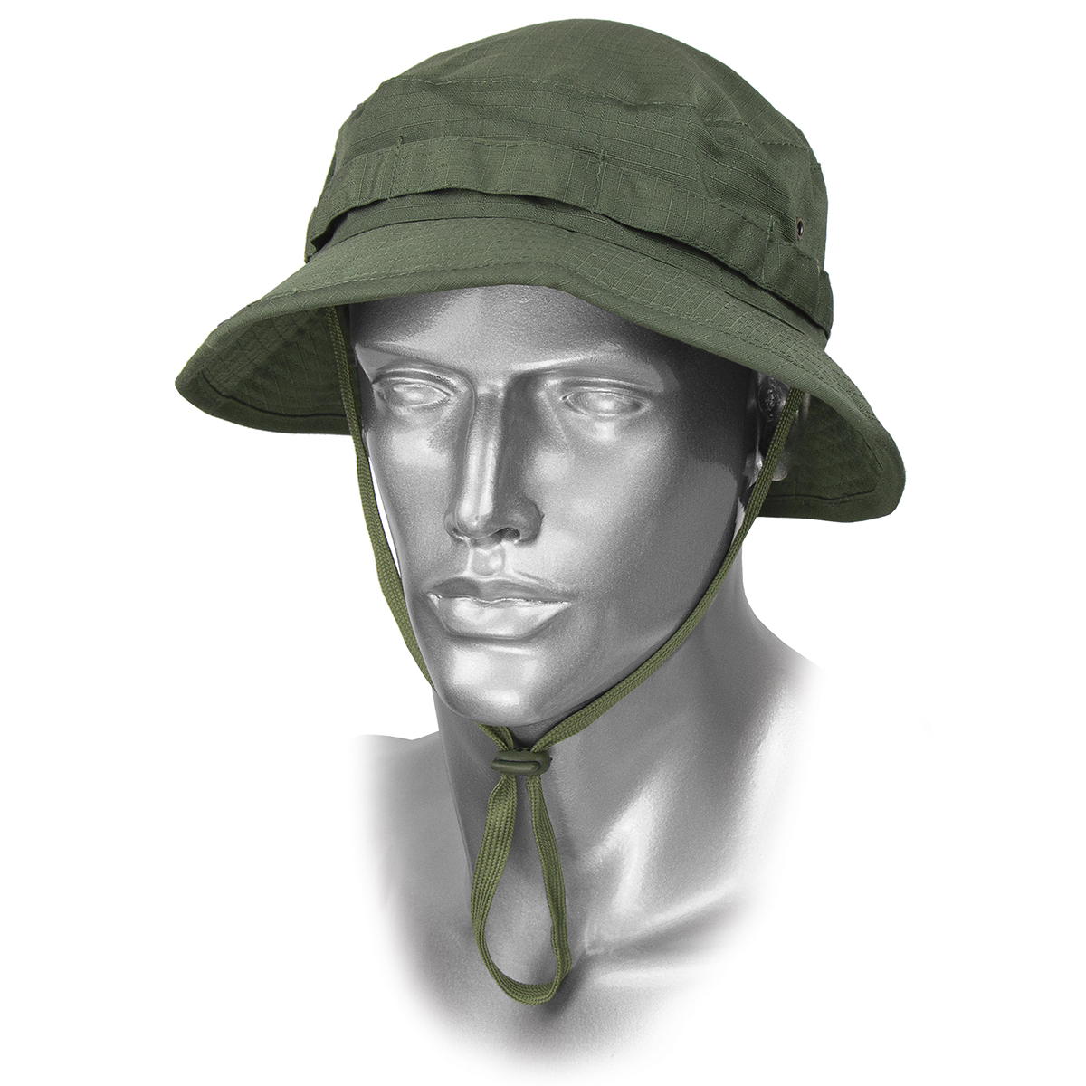 Панама (ткань Rip-Stop) оливковая (Кит.)