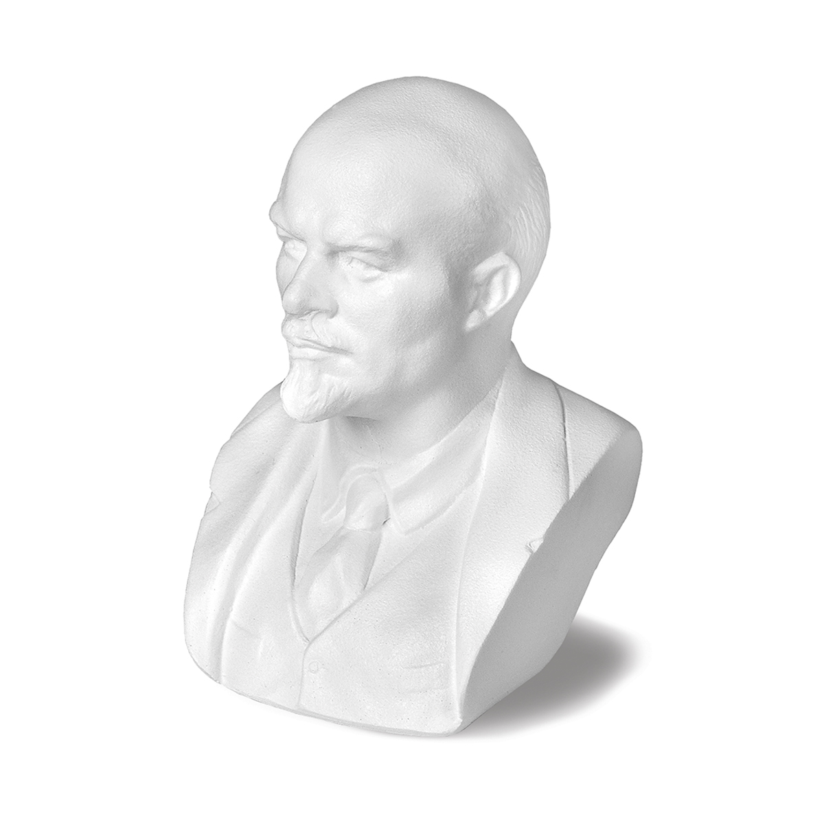 Бюст Ленина В. И. (гипс, цвет по наличию на складе, высота 11,5 см)