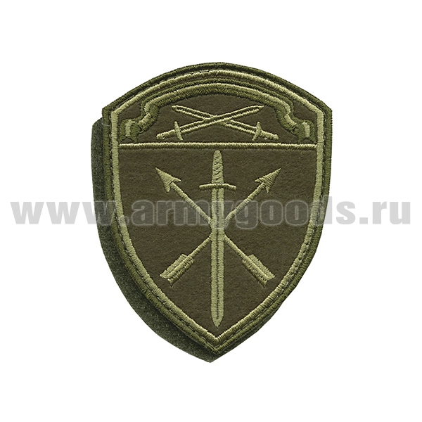 Шеврон вышит. Росгвардия Северо-Западный ВО (В/ч оперативного назначения) полевой на липучке