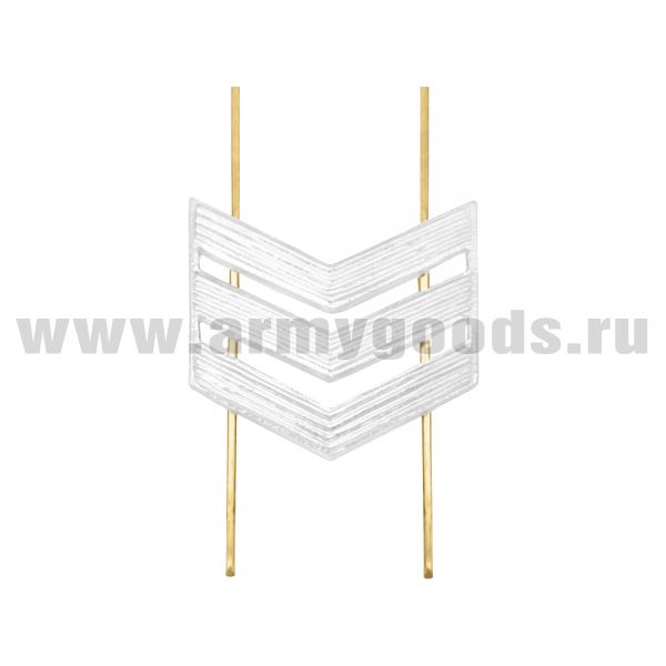 Лычка мет. ВС Сержант серебр.