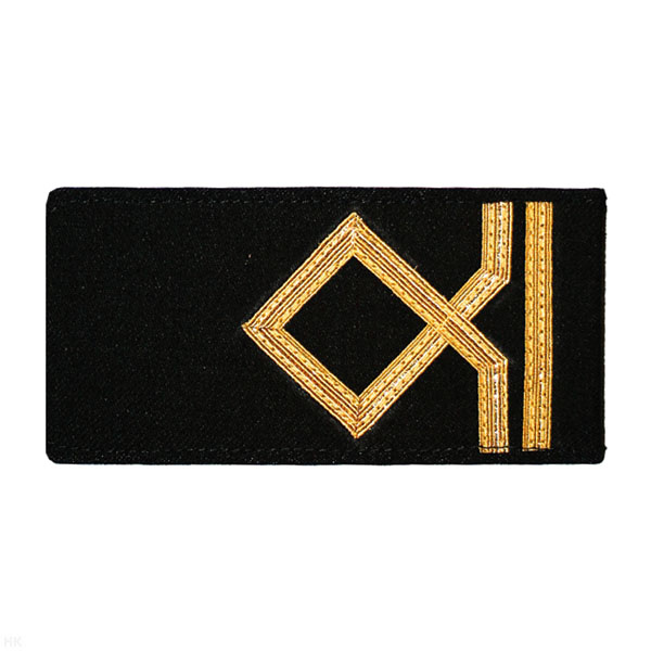 Ф/погоны (муфты, галун) мор.фл. черн. 2 катег.