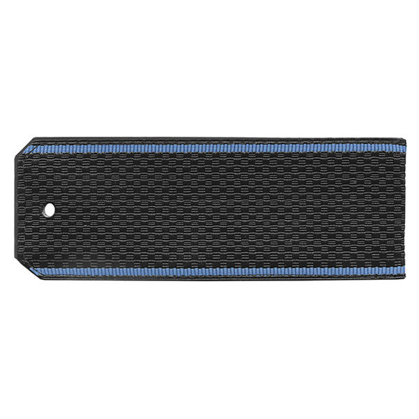 Погоны черн. голуб. кант (на пластике)