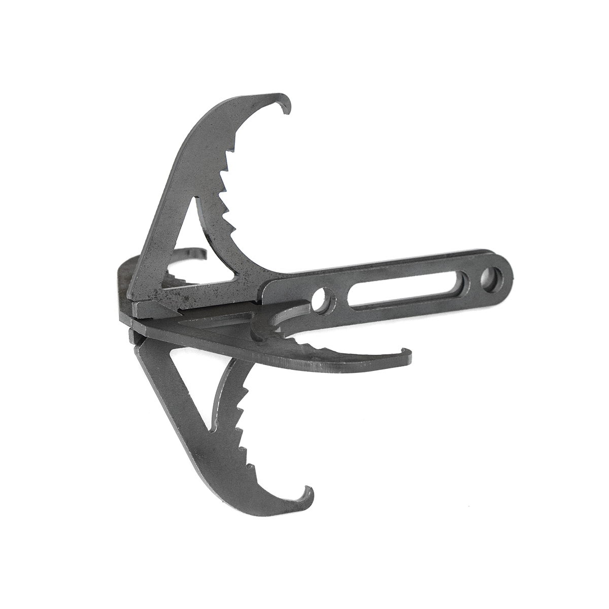 Крюк-кошка разборная с зубцами (сталь 3 мм) 13х12 см