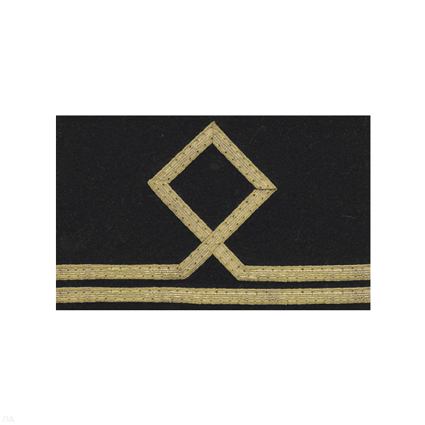 Нарукав. знак различ. Мор. фл. (галун на черном фоне) 2 катег.