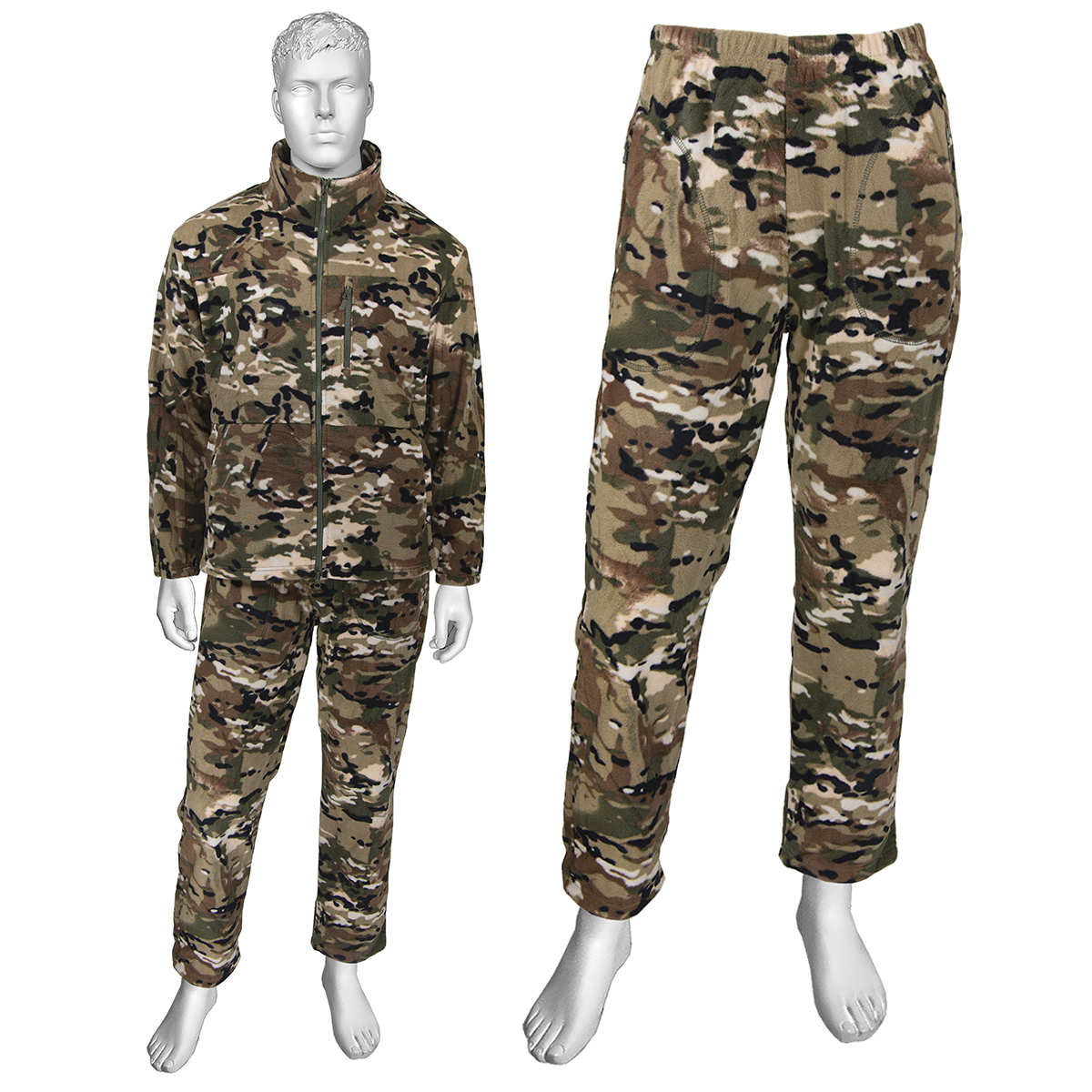 Костюм тактический флисовый "мультикам"