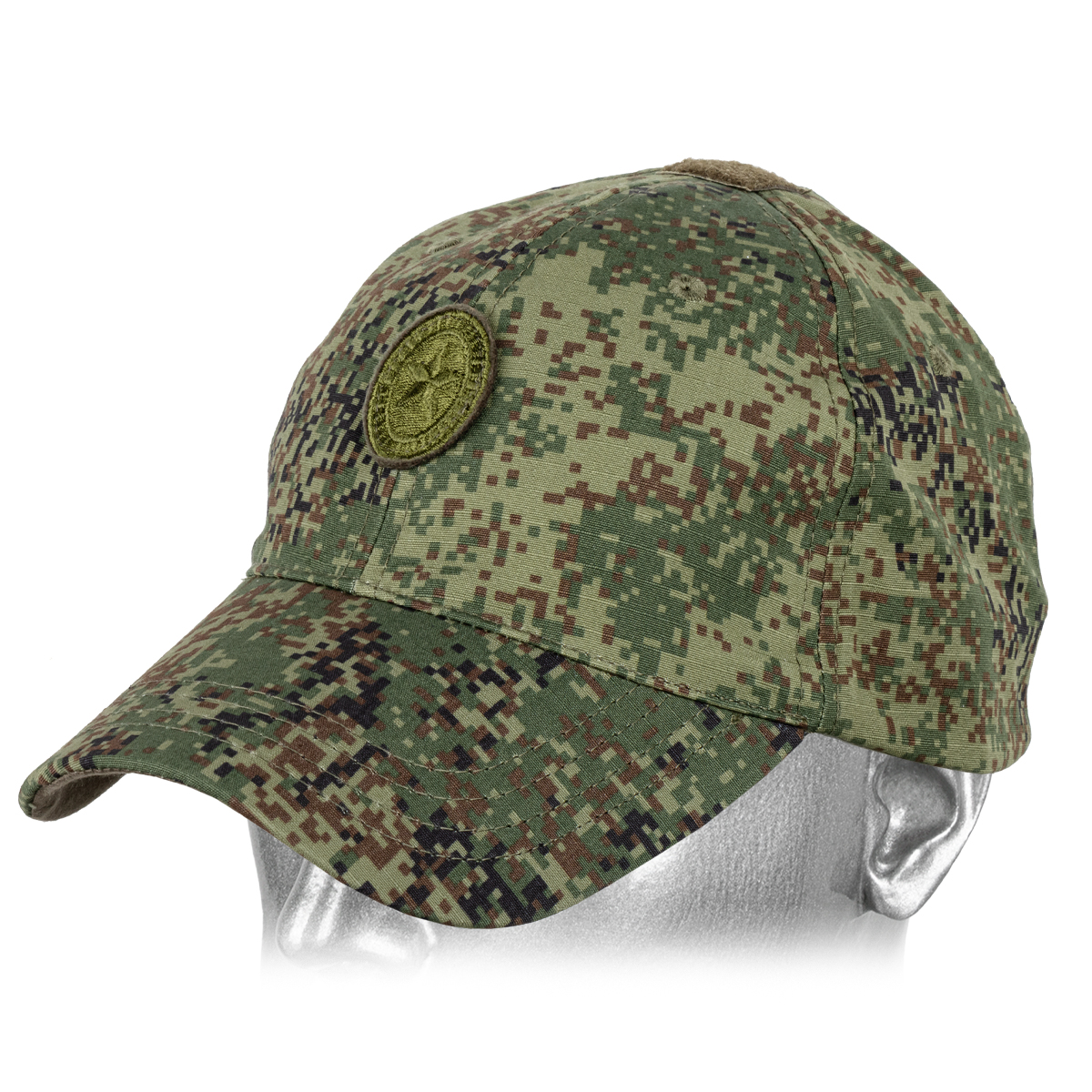 Кепи-бейсболка ВКБО 3.1 "русская цифра" с вышитой малой кокардой РА и липучкой (ткань Rip-Stop)