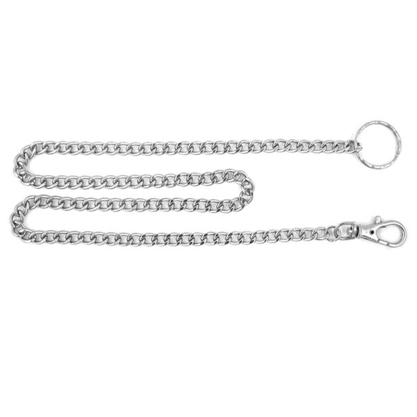 Цепочка с карабином и кольцом (75 см)