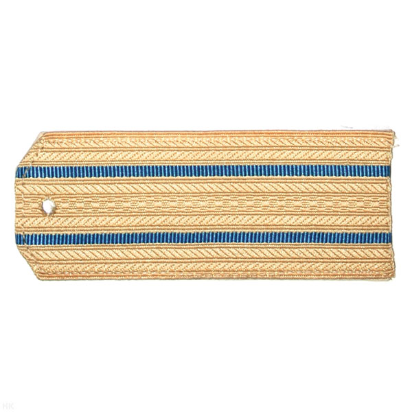 Погоны крем. 2 голуб. пр.