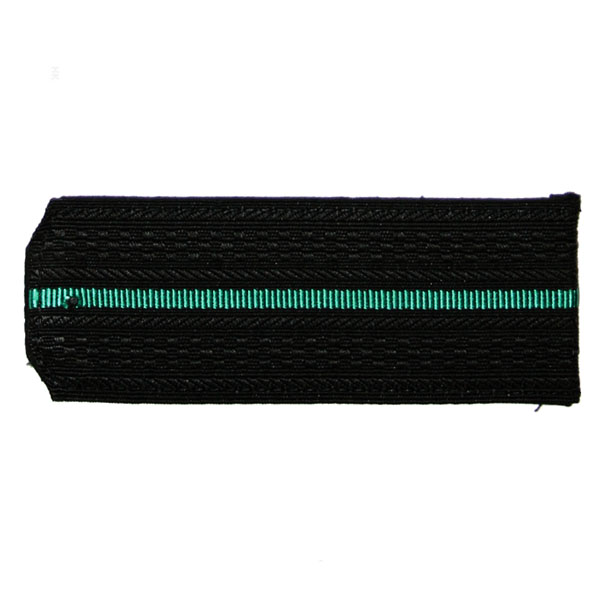 Погоны черн. 1 зел. пр.
