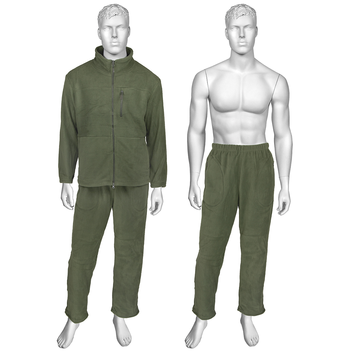 Костюм тактический флисовый оливковый