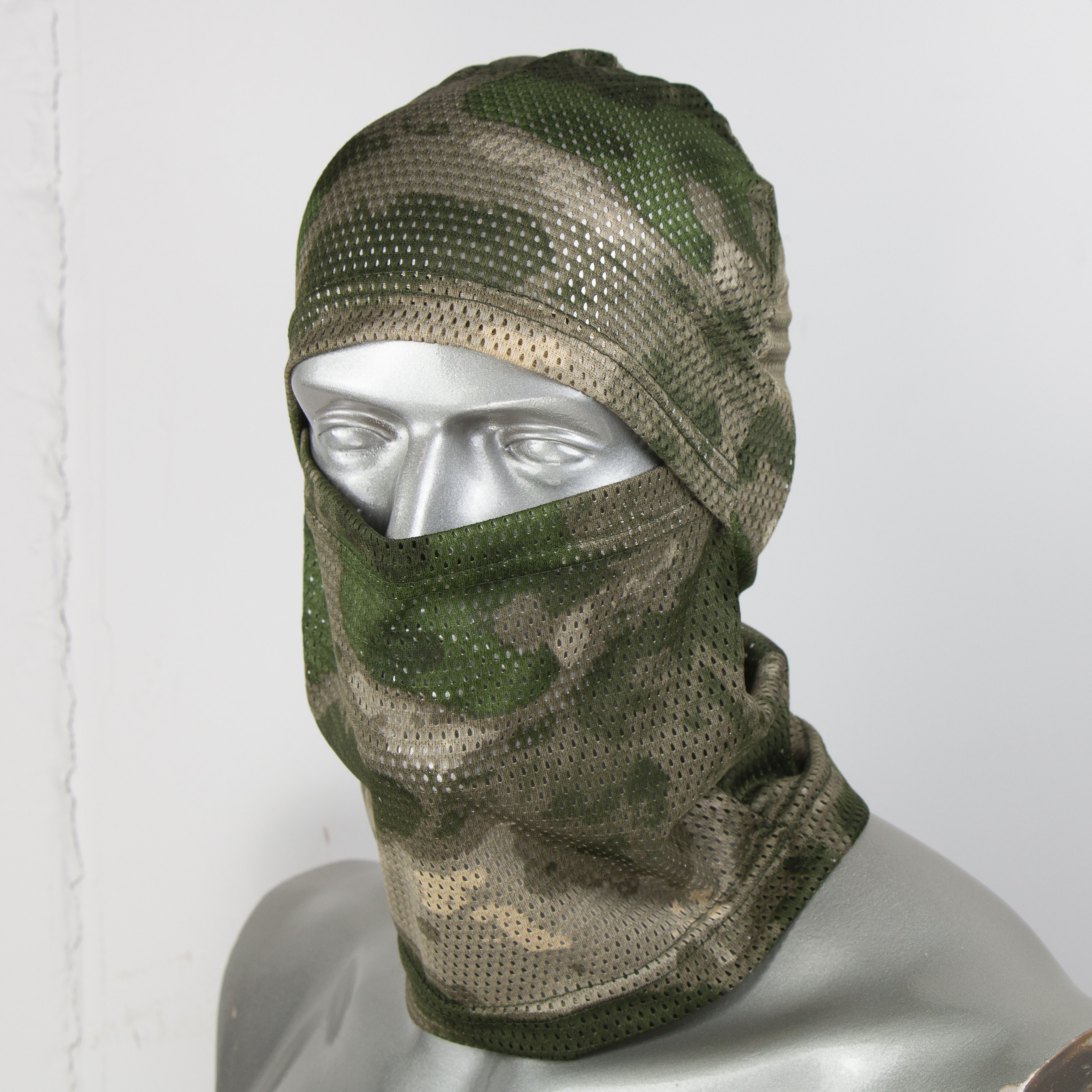 Балаклава-забрало "мох"(A-TACS FG) сетка