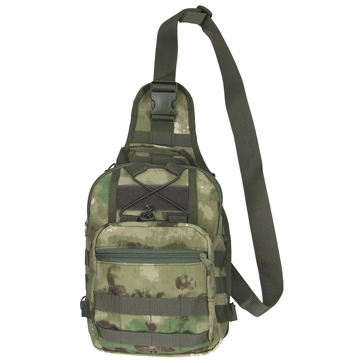 Сумка через плечо на грудь/на спину "мох" (A-TACS FG) 
